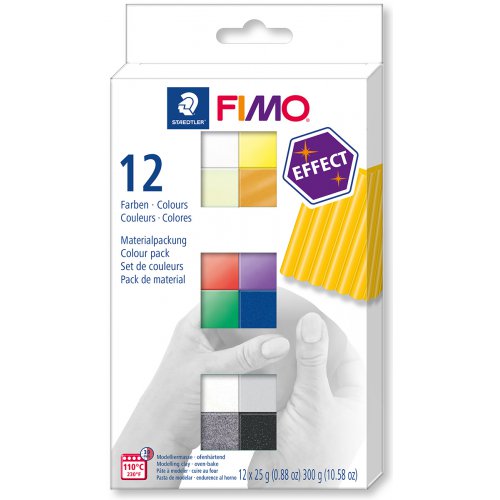 FIMO Efekt sada 12 barev 25 g