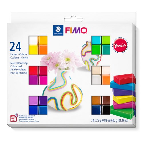 FIMO Soft sada 24 barev 25 g BASIC