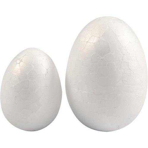 Polystyrenové vejce bílé